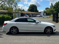 USED 2015 15 MERCEDES-BENZ C-CLASS 2.1 C220 BLUETEC AMG LINE PREMIUM PLUS 4d 170 BHP 