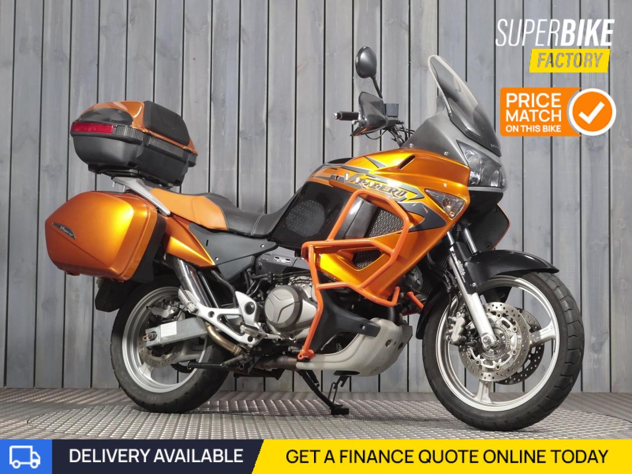 Paramotore Heed Per Honda XL 1000 Varadero (1999-2002) Nero