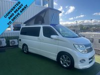 USED 2008 NISSAN ELGRAND CAMPER VAN NISSAN ELGRAND 3.5 LITRE PETROL HIGH WAY STAR CAMPER VAN #1041 CONVERTED AND READY TO DRIVE AWAY