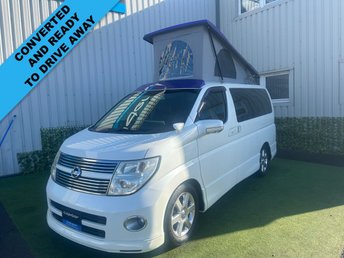 2008 NISSAN ELGRAND CAMPER VAN