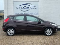 USED 2010 60 FORD FIESTA 1.2 ZETEC 5d 81 BHP www.suffolkcarcentre.co.uk - Located at Lowestoft