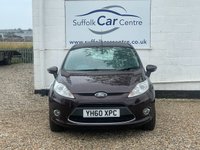 USED 2010 60 FORD FIESTA 1.2 ZETEC 5d 81 BHP www.suffolkcarcentre.co.uk - Located at Lowestoft
