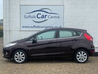 USED 2010 60 FORD FIESTA 1.2 ZETEC 5d 81 BHP www.suffolkcarcentre.co.uk - Located at Lowestoft