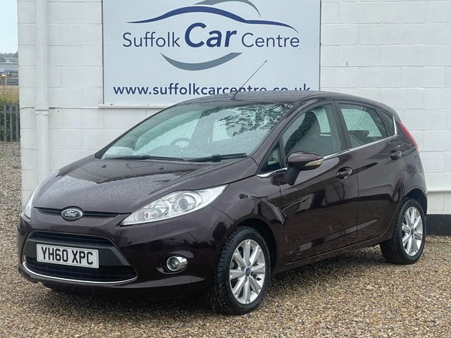 2010 60 Ford Fiesta 1.2 ZETEC 5d 81 BHP