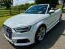 USED 2017 17 AUDI A3 1.5L TFSI S LINE 2d 148 BHP 