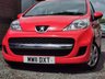 USED 2011 11 PEUGEOT 107 1.0 URBAN 3d 68 BHP SERVICED IN JULY 2024!