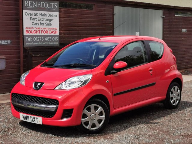 2011 11 Peugeot 107 1.0 URBAN 3d 68 BHP