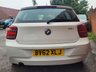 USED 2012 62 BMW 1 SERIES 1.6 116I SE 5d 135 BHP 