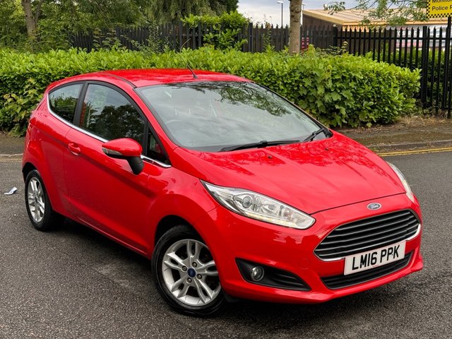 2016 F Ford Fiesta 1.2 ZETEC 3d 81 BHP