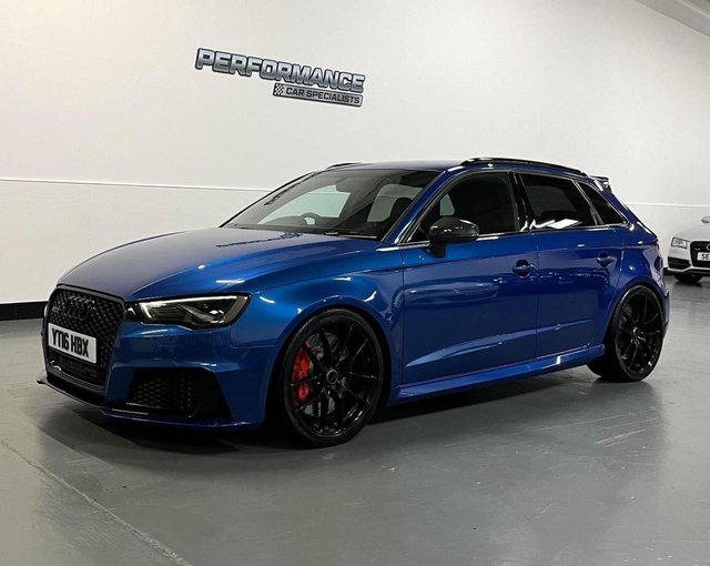 2016 16 Audi A3 2.5 RS3 SPORTBACK QUATTRO NAV 5d 362 BHP