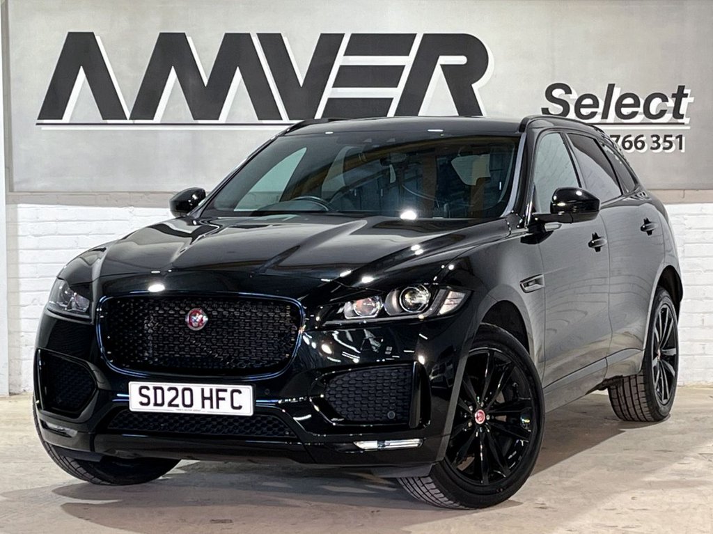 USED 2020 20 JAGUAR F-PACE 2.0 CHEQUERED FLAG AWD 5d 178 BHP 
