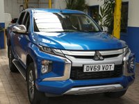 USED 2019 69 MITSUBISHI L200 2.3 DI-D BARBARIAN DCB 148 BHP APP BASED SAT NAV LEATHER HEATED SEATS CRUISE CONTROL REAR VIEW CAMERA 2 OWNERS SERVICE HISTORY WARRANTY