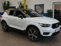 USED 2020 70 VOLVO XC40 1.5 T3 R-DESIGN PRO 5d 161 BHP SAT NAV PART LEATHER HEATED SEATS PARKING SENSORS 1 OWNER SERVICE HISTORY WARRANTY