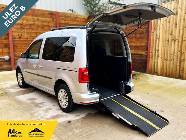 View our Volkswagen Caddy Life 3 Seat Auto Wheelchair Accessible Disabled Access Ramp Car