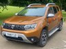 USED 2019 19 DACIA DUSTER 1.3 PRESTIGE TCE 5d 130 BHP * SATNAV *     MEGA SPEC