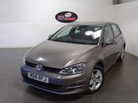 USED 2016 16 VOLKSWAGEN GOLF 1.4 MATCH EDITION TSI DSG BMT 5d 124 BHP SAT NAV CRUISE PARK SENSORS ONLY 28000 MILES