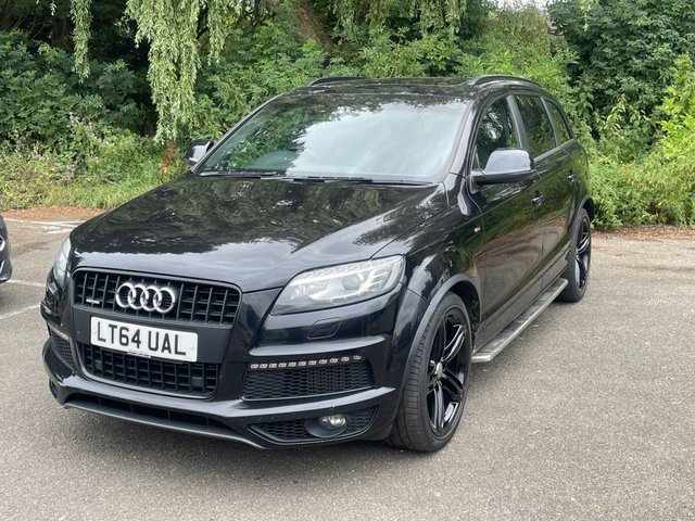 2014 64 AUDI Q7 3.0 TDI QUATTRO S LINE PLUS 5d 245 BHP PAN ROOF + 21" ALLOYS