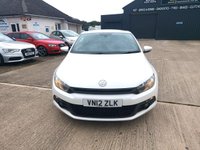 USED 2012 12 VOLKSWAGEN SCIROCCO 2.0 GT TDI 2d 170 BHP 
