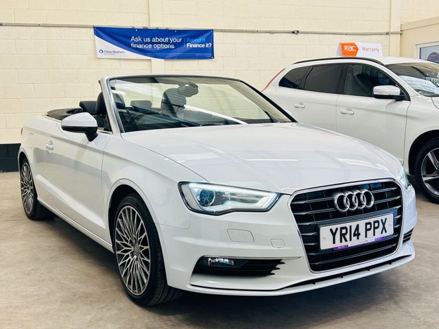 2014 14 Audi A3 2.0 TDi SPORT CONVERTIBLE 148 BHP