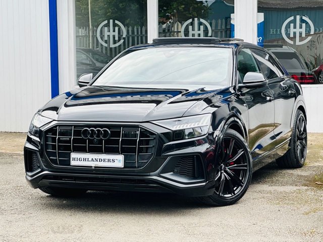 2018 68 Audi Q8 3.0 TDI V6 50 S LINE QUATTRO MHEV BLACK PACK 282 BHP PANORAMIC ROOF B&O SOUND 360 CAMERA 