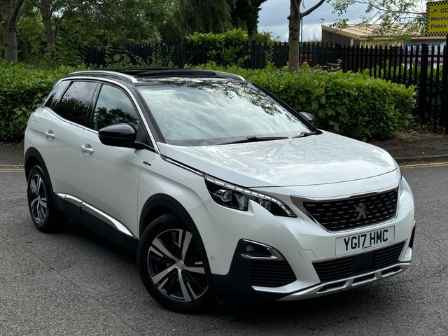 2017 17 Peugeot 3008 1.6 BLUEHDI S/S GT LINE 5d 120 BHP