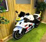 USED 2004 54 SUZUKI GSX-R 600cc PEPSI RACE REPLICA, PERFECT TRACK DAY BIKE.  Great Track Focused Road Bike - Blue Flame Can - Pepsi Race Replica