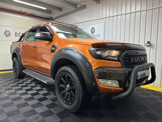 2018 68 Ford Ranger 3.2 WILDTRAK 4X4 DCB TDCI 4d 197 BHP