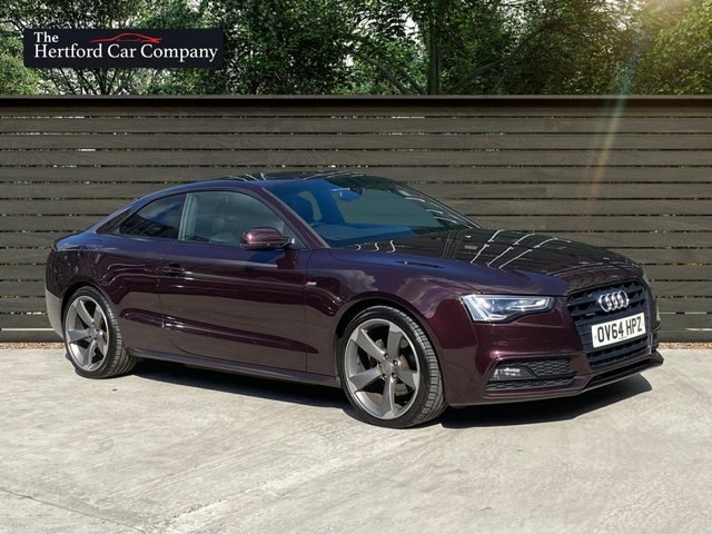 2014 64 Audi A5 2.0 TFSI QUATTRO BLACK EDITION 2d 222 BHP