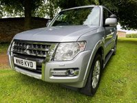 USED 2018 18 MITSUBISHI SHOGUN 3.2 DI-D SG3 5d 187 BHP FULL SERVICE HISTORY