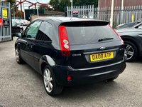 USED 2008 08 FORD FIESTA 1.2 ZETEC BLUE 3d 75 BHP 