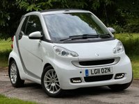 USED 2011 11 SMART FORTWO CABRIO 1.0 PASSION MHD 2d 71 BHP 