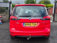 USED 2016 65 VAUXHALL ZAFIRA TOURER 1.4 DESIGN 5d 138 BHP 