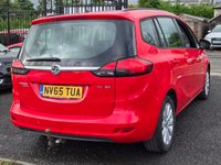 USED 2016 65 VAUXHALL ZAFIRA TOURER 1.4 DESIGN 5d 138 BHP 