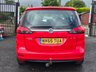 USED 2016 65 VAUXHALL ZAFIRA TOURER 1.4 DESIGN 5d 138 BHP 