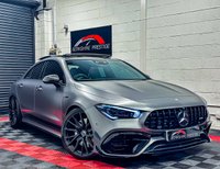 USED 2020 20 MERCEDES-BENZ CLA 2.0 AMG CLA 45 S 4MATICPLUS PLUS 4d 416 BHP 
