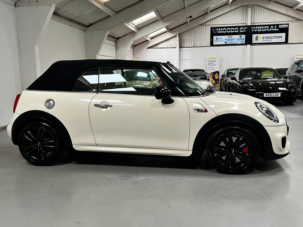 USED 2017 17 MINI CONVERTIBLE 2.0 JOHN COOPER WORKS 2d 228 BHP &pound;10,115 FACTORY FIT UPGRADES !