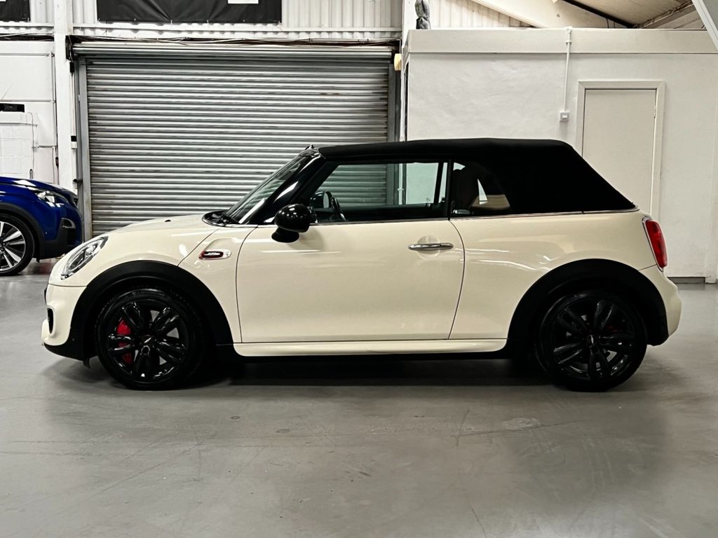 USED 2017 17 MINI CONVERTIBLE 2.0 JOHN COOPER WORKS 2d 228 BHP &pound;10,115 FACTORY FIT UPGRADES !