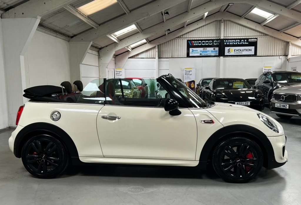 USED 2017 17 MINI CONVERTIBLE 2.0 JOHN COOPER WORKS 2d 228 BHP &pound;10,115 FACTORY FIT UPGRADES !
