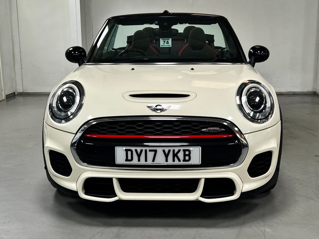 USED 2017 17 MINI CONVERTIBLE 2.0 JOHN COOPER WORKS 2d 228 BHP &pound;10,115 FACTORY FIT UPGRADES !