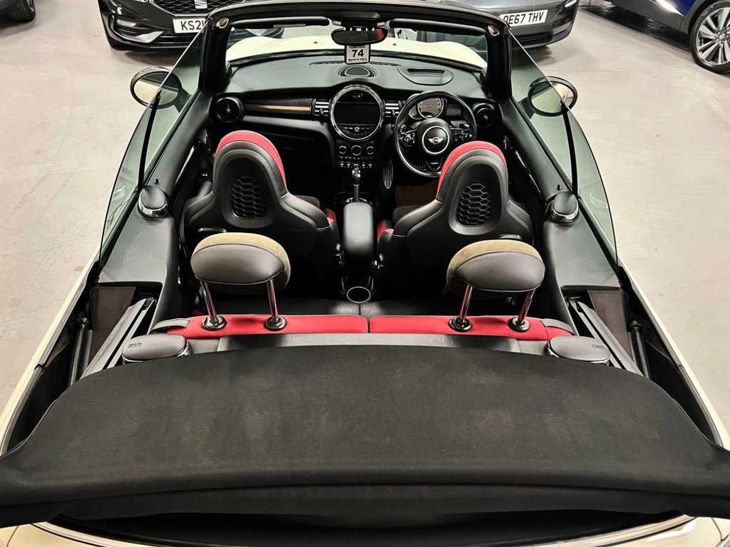 USED 2017 17 MINI CONVERTIBLE 2.0 JOHN COOPER WORKS 2d 228 BHP &pound;10,115 FACTORY FIT UPGRADES !