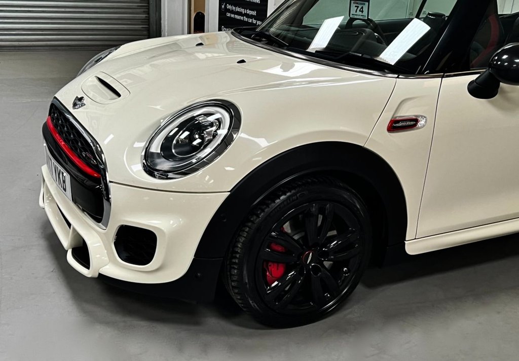 USED 2017 17 MINI CONVERTIBLE 2.0 JOHN COOPER WORKS 2d 228 BHP &pound;10,115 FACTORY FIT UPGRADES !