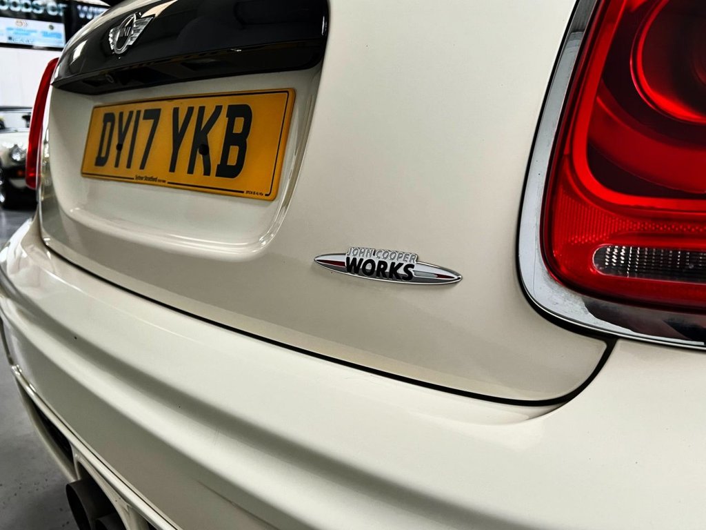 USED 2017 17 MINI CONVERTIBLE 2.0 JOHN COOPER WORKS 2d 228 BHP &pound;10,115 FACTORY FIT UPGRADES !