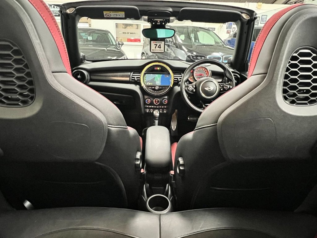 USED 2017 17 MINI CONVERTIBLE 2.0 JOHN COOPER WORKS 2d 228 BHP &pound;10,115 FACTORY FIT UPGRADES !