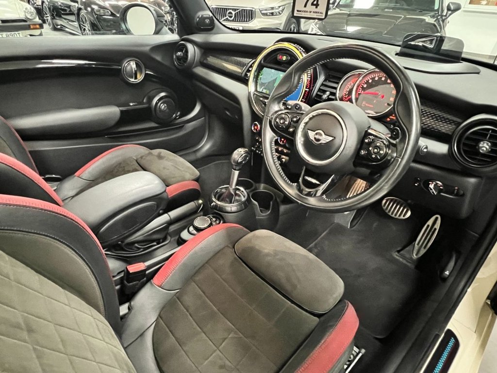 USED 2017 17 MINI CONVERTIBLE 2.0 JOHN COOPER WORKS 2d 228 BHP &pound;10,115 FACTORY FIT UPGRADES !