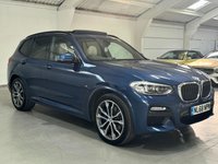 USED 2018 68 BMW X3 3.0 XDRIVE30D M SPORT 5d 261 BHP PAN ROOF+SPORT PLUS PACK+H/KAR