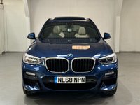 USED 2018 68 BMW X3 3.0 XDRIVE30D M SPORT 5d 261 BHP PAN ROOF+SPORT PLUS PACK+H/KAR