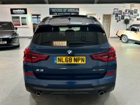 USED 2018 68 BMW X3 3.0 XDRIVE30D M SPORT 5d 261 BHP PAN ROOF+SPORT PLUS PACK+H/KAR