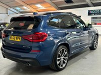 USED 2018 68 BMW X3 3.0 XDRIVE30D M SPORT 5d 261 BHP PAN ROOF+SPORT PLUS PACK+H/KAR