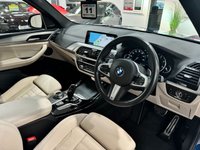 USED 2018 68 BMW X3 3.0 XDRIVE30D M SPORT 5d 261 BHP PAN ROOF+SPORT PLUS PACK+H/KAR