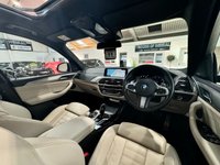 USED 2018 68 BMW X3 3.0 XDRIVE30D M SPORT 5d 261 BHP PAN ROOF+SPORT PLUS PACK+H/KAR